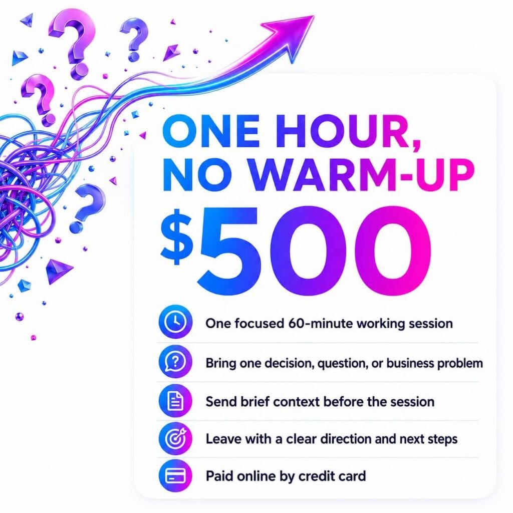 details of one hour no warm up